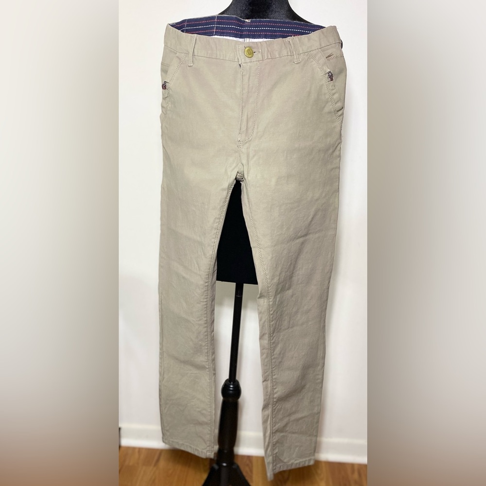 Classic Design Men Formal Solid Color Slightly Stretch Dress Pants For Business